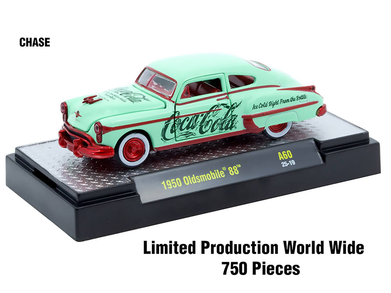CHASE  
Ice Cold Right From the Bottle  
Coca-Cola  
A60 25-19  
1950 Oldsmobile 88T  
Limited Production World Wide  
750 Pieces