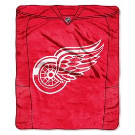 Northwest - Detroit Red Wings 50x60 inch Jersey Design Royal Plush Raschel Blanket Throw - Multi