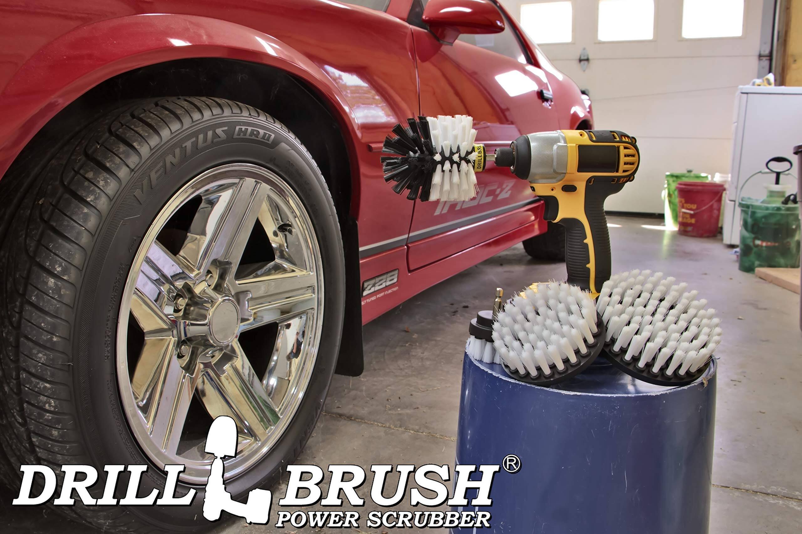 DRILL BRUSH POWER SCRUBBER