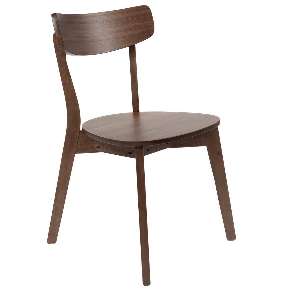 Alt View 1. New Classic Furniture - Gabby Chair-Walnut - Brown.
