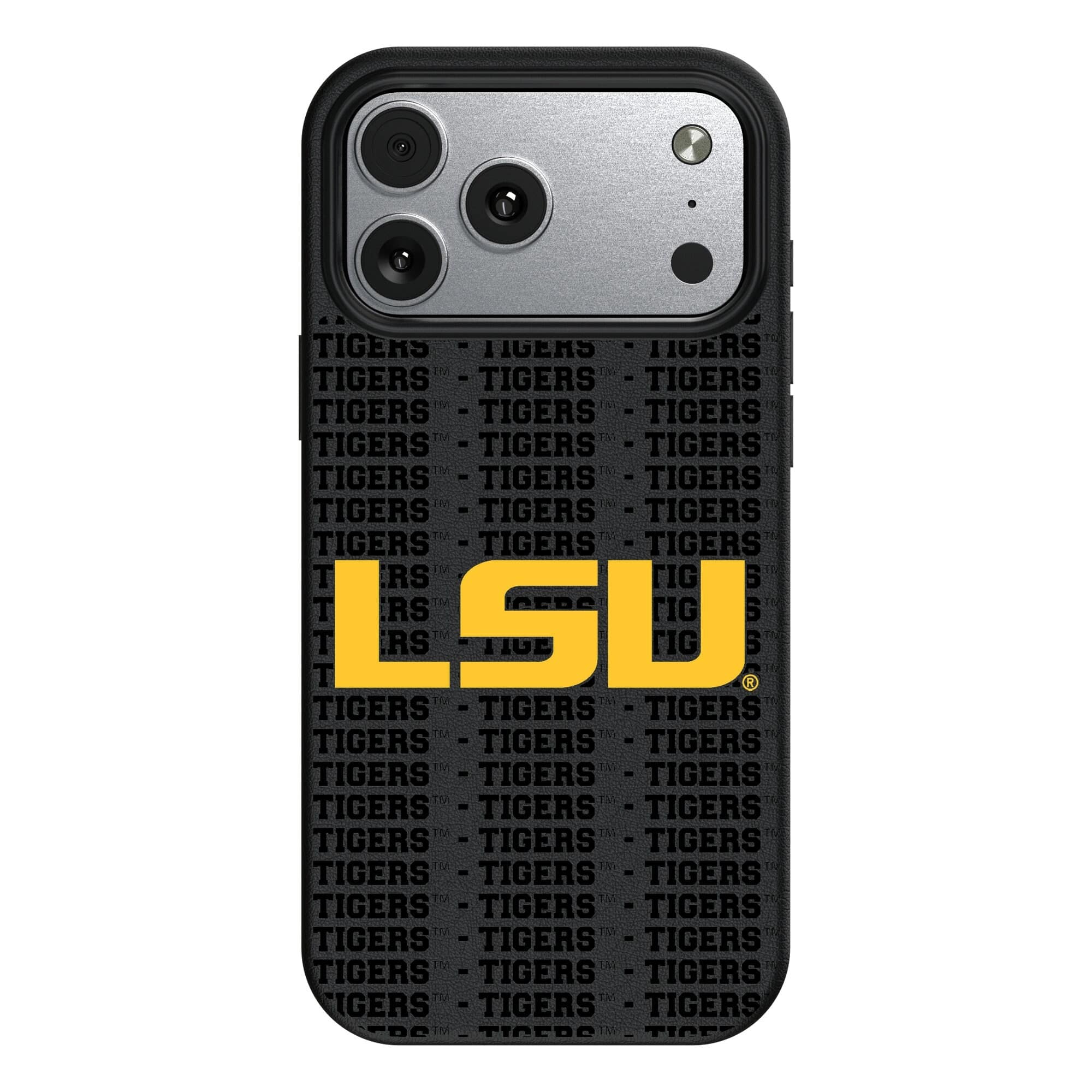 Keyscaper - NCAA - LSU Tigers Primary Logo iPhone Magnetic Bump Case - 17 Pro - Black price history on PriceWatchPro