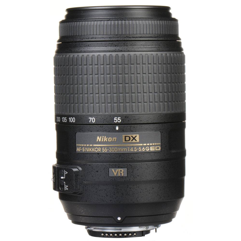 200 135 100 70 55 Nikon DX AF-S NIKKOR 55-300mm 1:4.5-5.6G ED VR