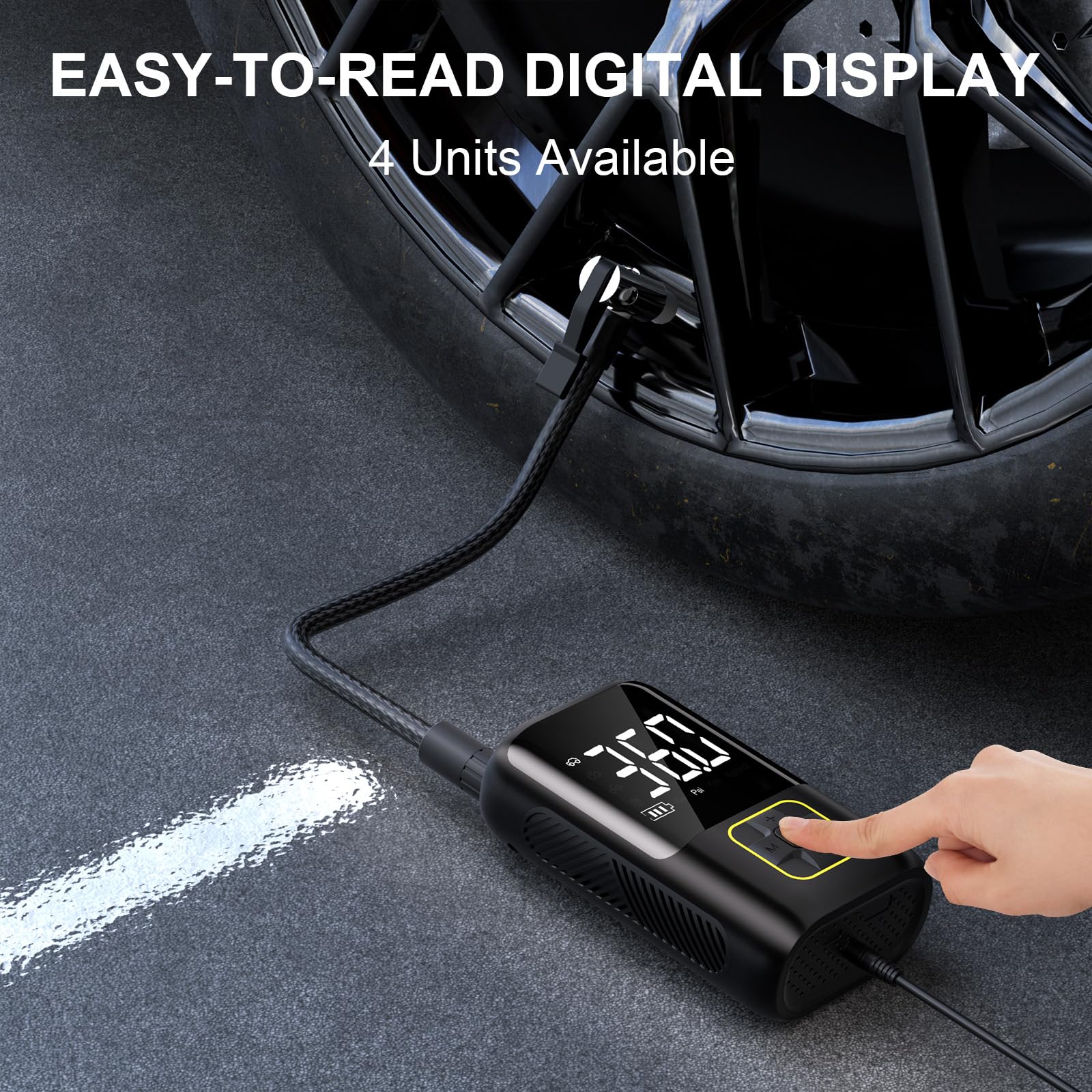 EASY-TO-READ DIGITAL DISPLAY  
4 Units Available