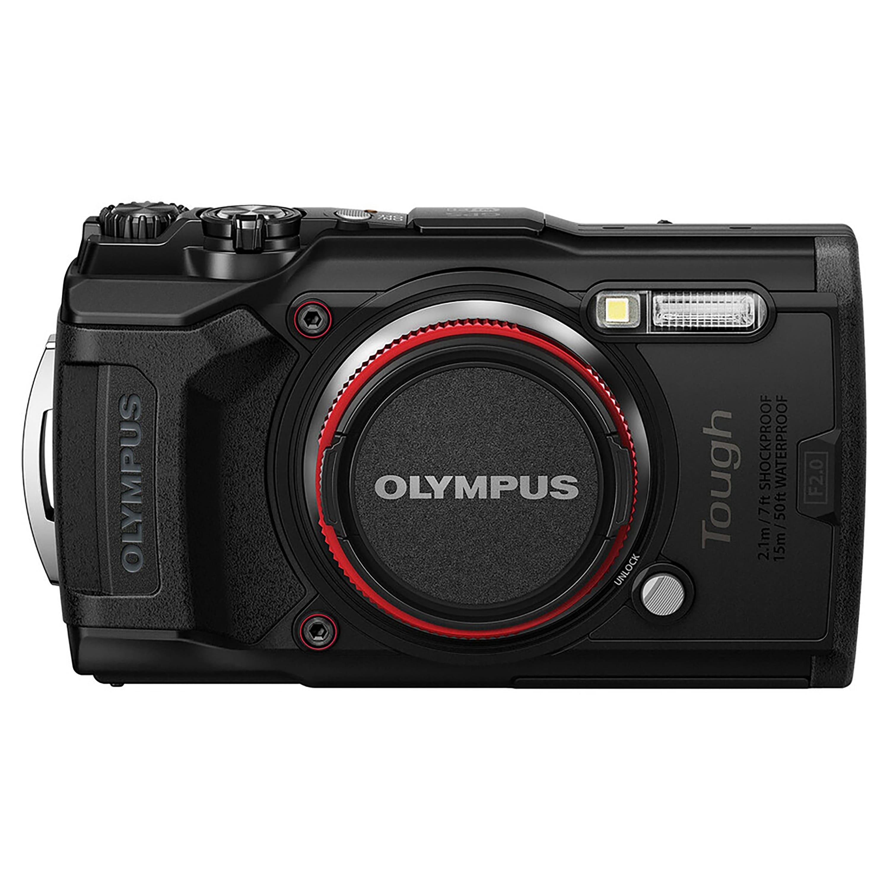 Best Buy: Olympus Tough TG-6 12.0 Megapixel Digital Camera Black TG6BLACK