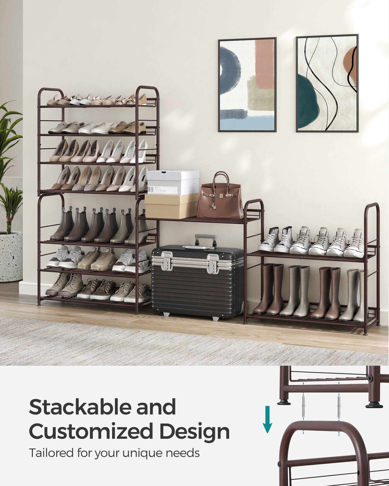 Stackable and Customized Design  
Tailored for your unique needs