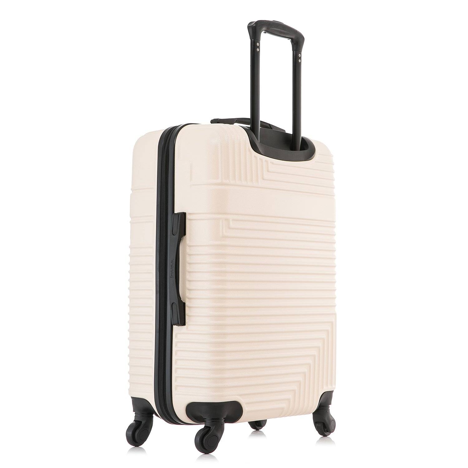 Alt View 1. InUSA - Resilience Lightweight Hardside Spinner Luggage 24" - Sand.