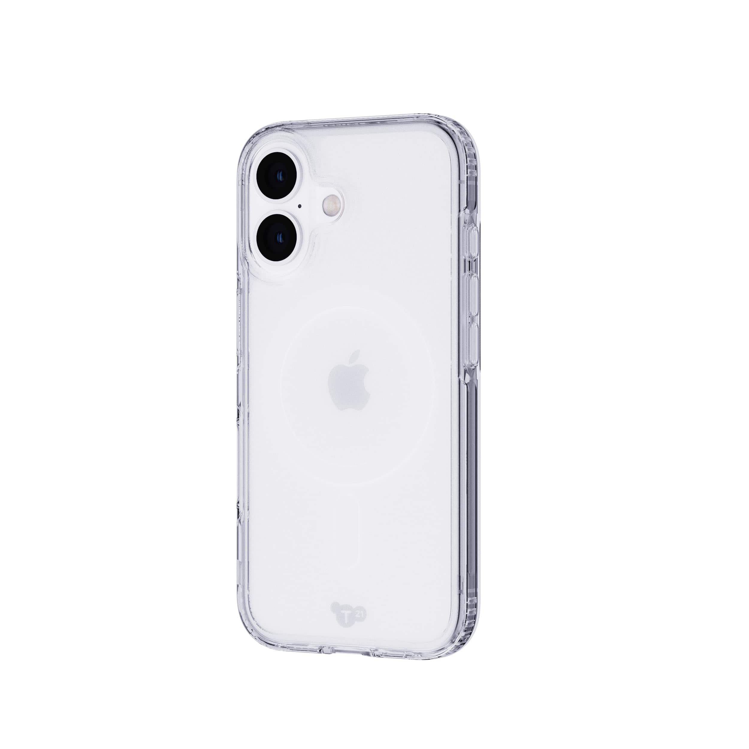 Tech21 - EvoClear MagSafe Case for iPhone 16 - Clear