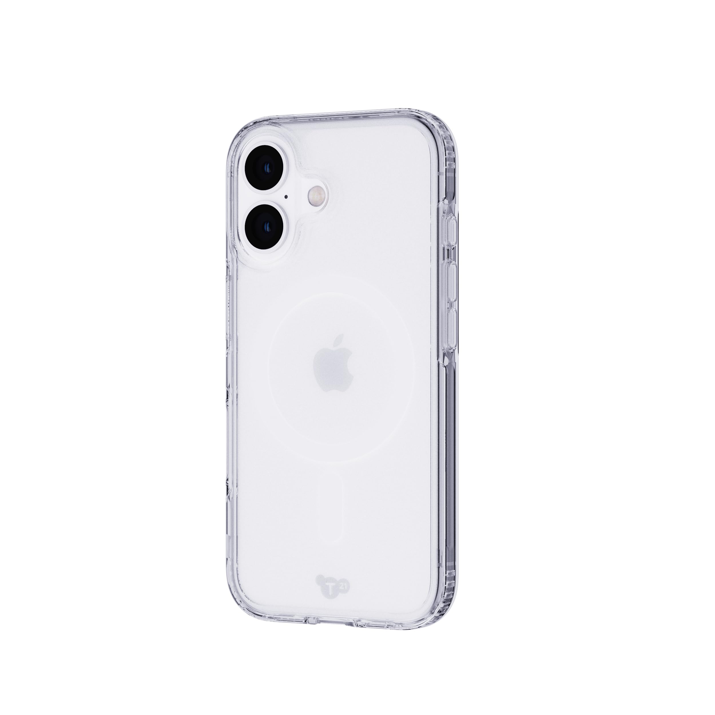 Front. Tech21 - Tech21 EvoClear MagSafe Case for iPhone 16 - Clear.