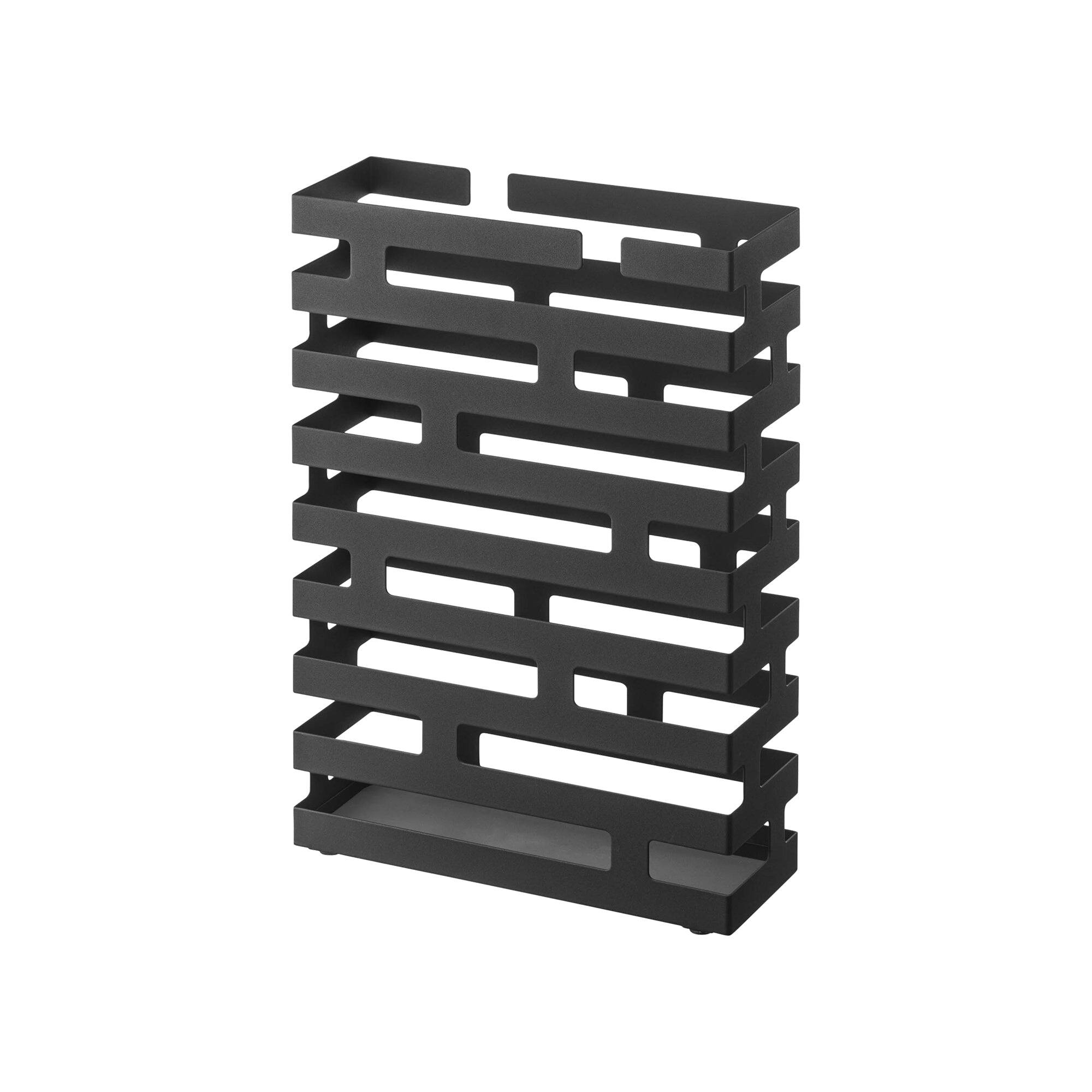 Alt View 7. Yamazaki Home - Umbrella Stand - Rectangle - Steel - Wit.