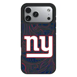 Keyscaper - NFL - New York Giants Bump Case with 8.2ft Drop Protection - 16 - Multicolor