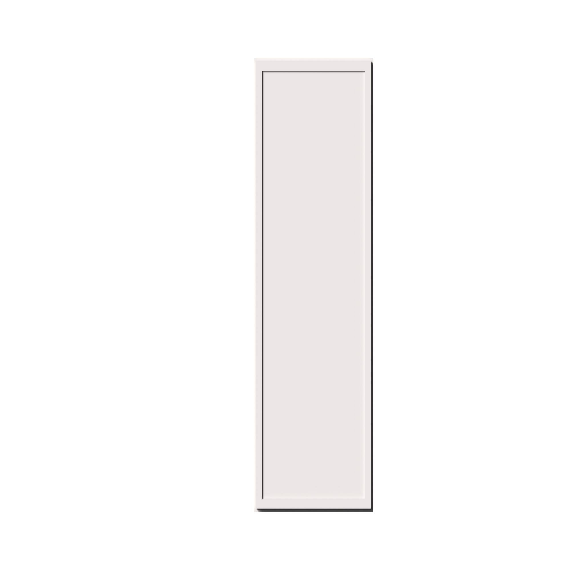 Alt View 1. Boyel Living - 15-in W x 36-in H x 12-in D Slim Shaker RTA Kitchen Wall Cabinet with Soft-Close - Snow White.
