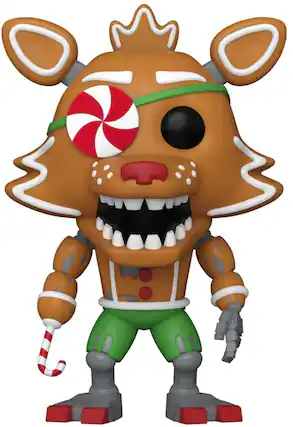 Front. Funko - FUNKO POP! GAMES: Five Nights at Freddy's - Holiday Foxy (FNAF) - COLLECTIBLES - Multicolor.