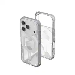 UAG - iPhone 18 Pro Case/iPhone 17 Pro Case with MagSafe, Translucent, Anti-Yellowing, Plyo - Interface Ice/Smoke