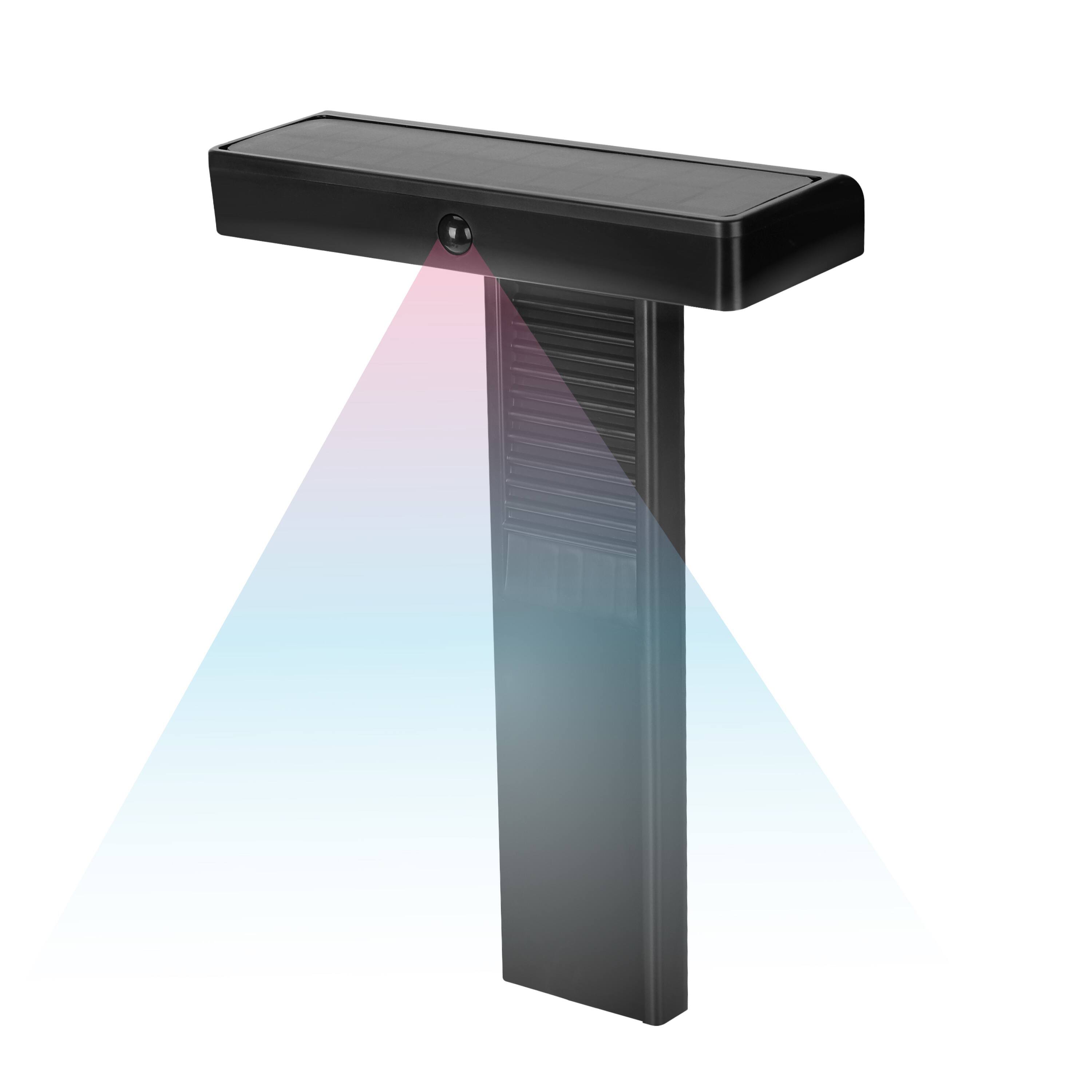 Front. Techko - Outdoor T-Shaped Solar Pathlight with Motion Sensor.