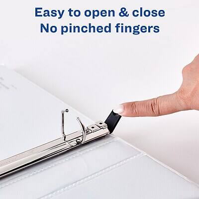 Easy to open & close  
No pinched fingers