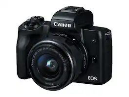 Canon - EOS M50 Mirrorless Digital Camera - with 15-45mm Lens (International Model) - Black