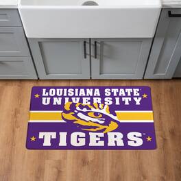 Evergreen Enterprises - LSU Tigers 18" x 30" Anti-Fatigue Comfort Indoor Mat - Multicolor