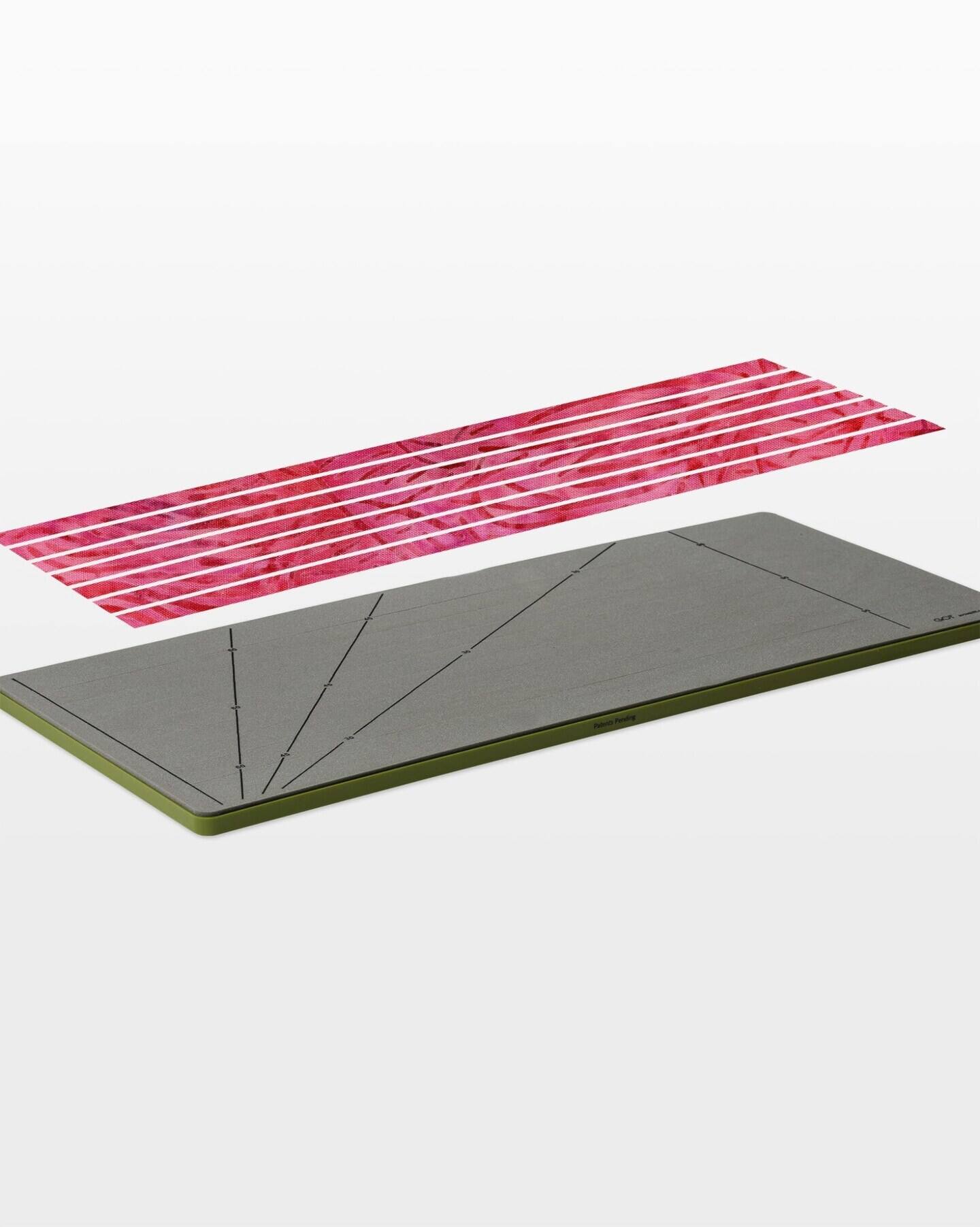 Angle. AccuQuilt - GO! Fabric Cutting Dies; 1-inch; Strip Cutter - Green.