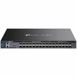 TP-Link - Omada Omada 26-Port 10G Stackable L3 Managed Aggregation Switch with 6 25G Slots - Manageable - 10 Gigabit Ethernet, 25 - Unknown