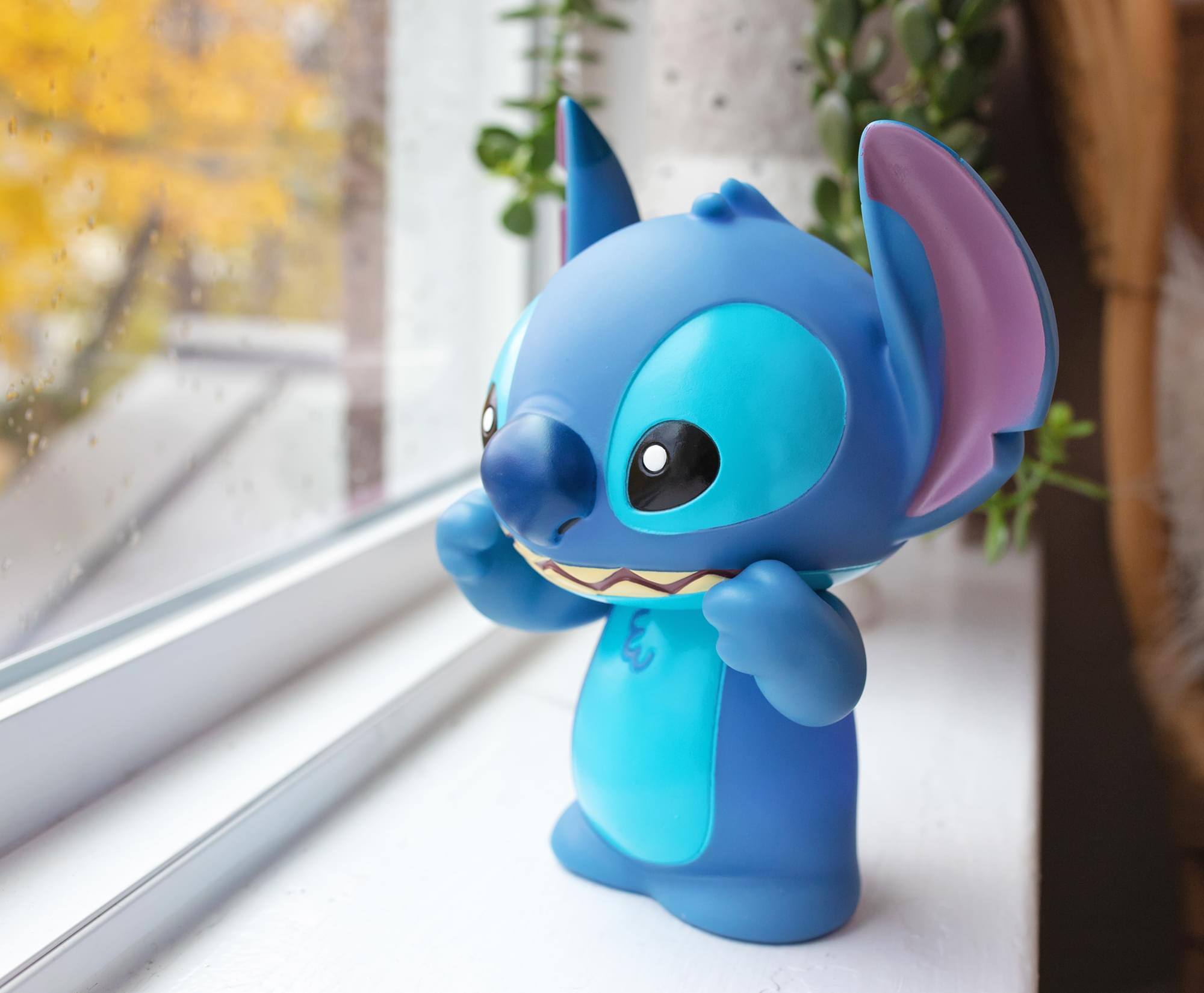 Alt View 2. Ukonic - Disney Lilo & Stitch Figural Mood Light | 8 Inches Tall - Blue.