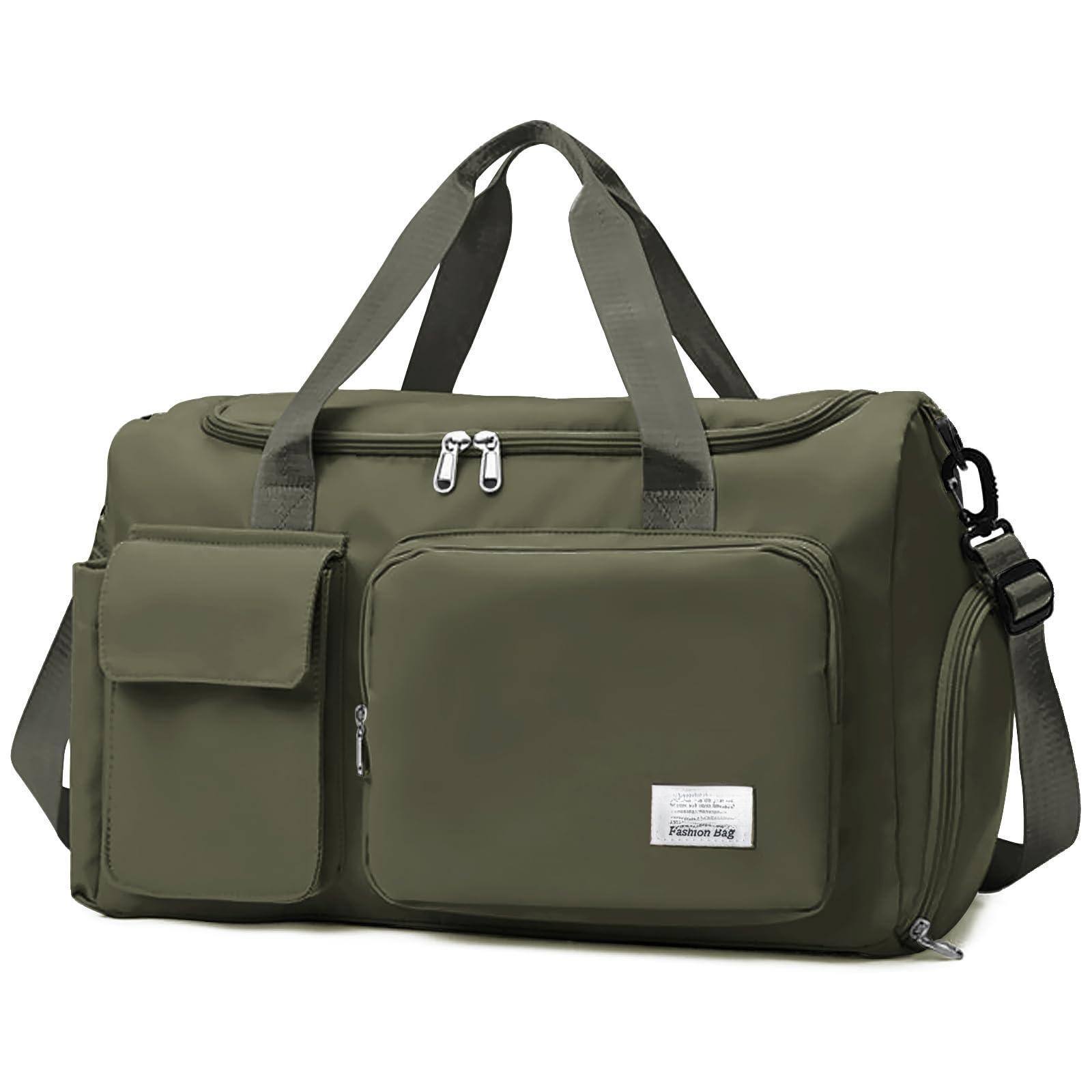 Paradigms Interiors Travel Duffel Bag With Shoes Compartment Sports Gym ...