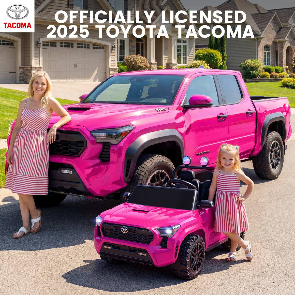 OFFICIALLY LICENSED  
2025 TOYOTA TACOMA  
TACOMA