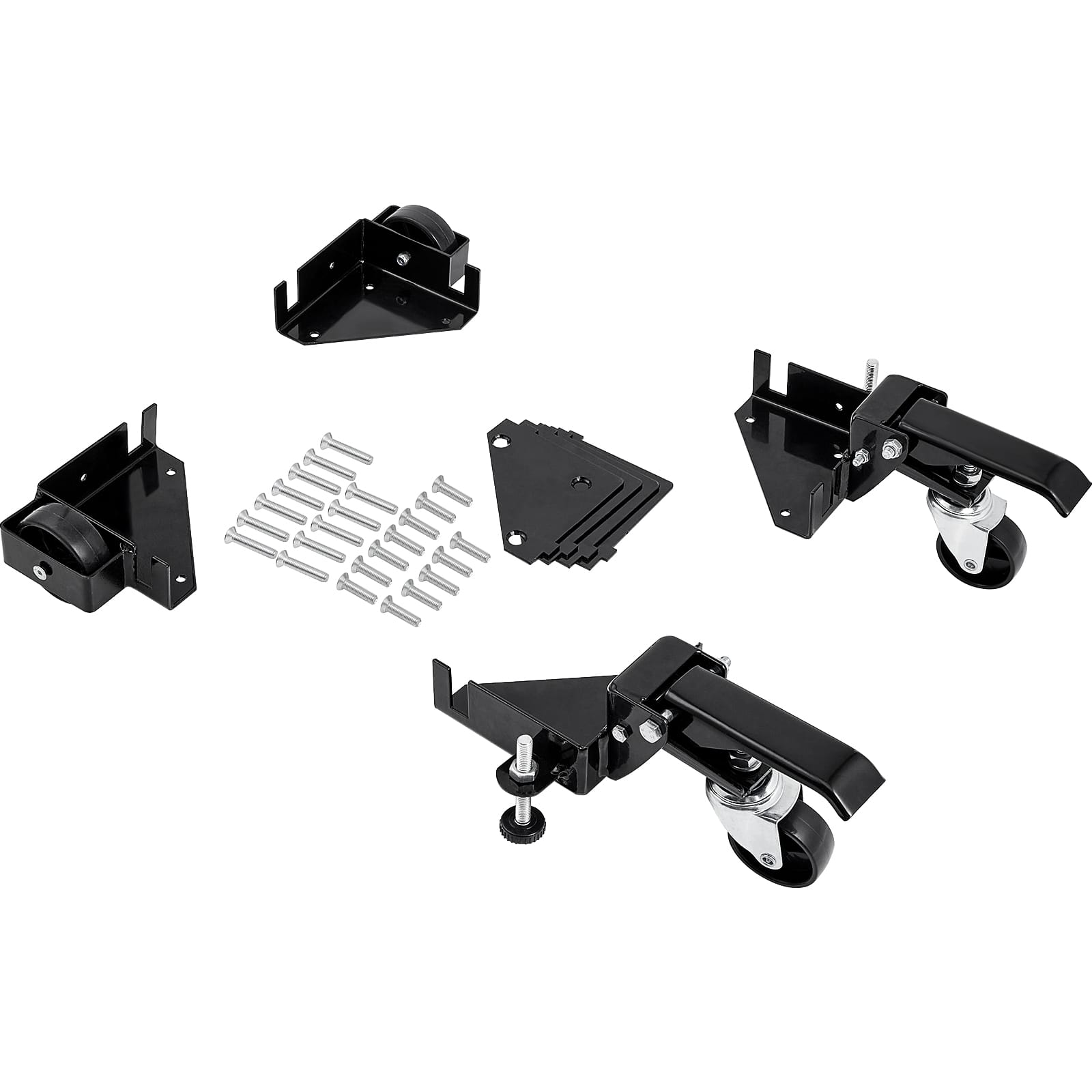 "VEVOR - Mobile Base, 400 lbs Weight Capacity, Adjustable from 9.5"" x 9.5"" to Infinity, Heavy Duty Universal Mobile Base Stand - Black" price history on PriceWatchPro