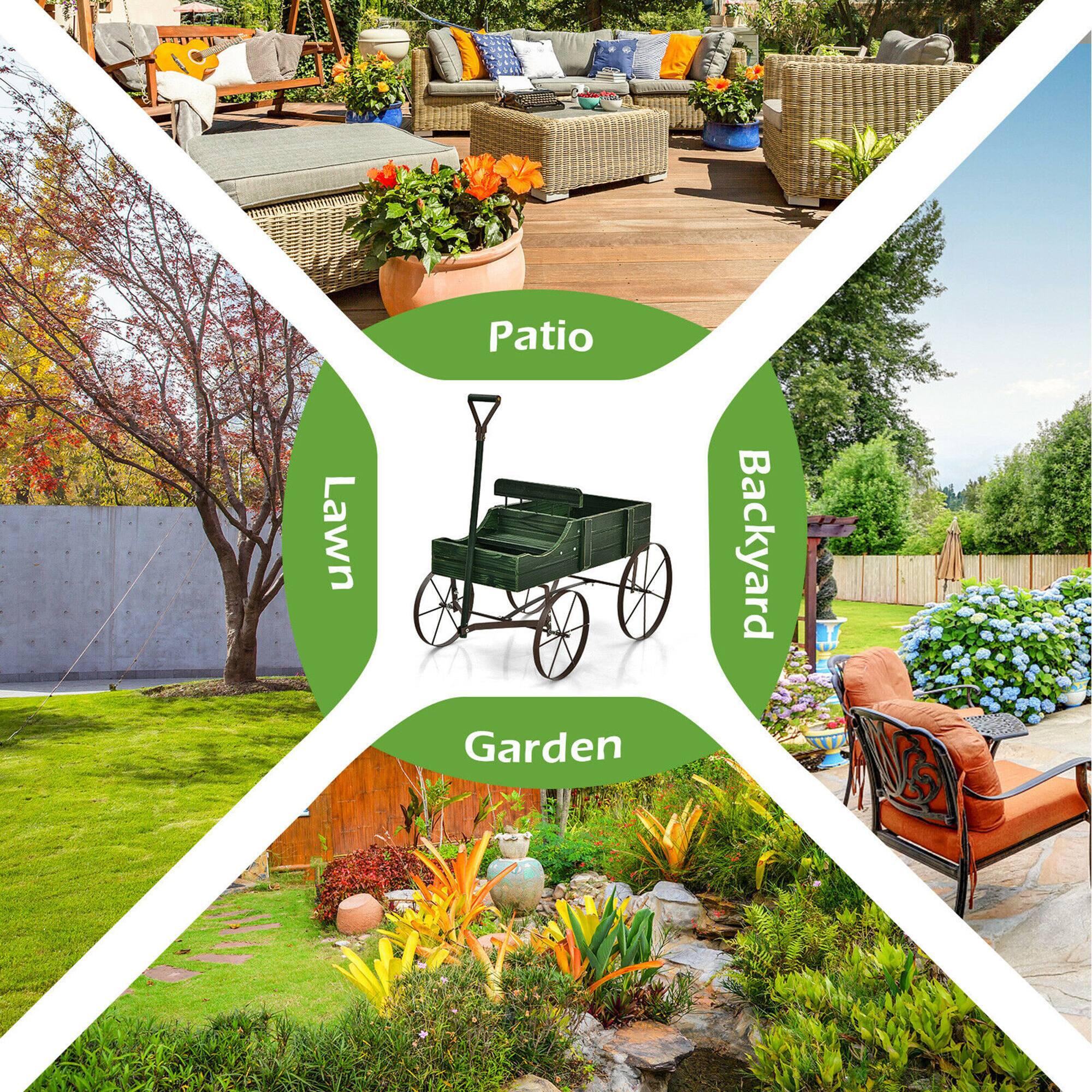 Lawn, Patio, Garden, Backyard