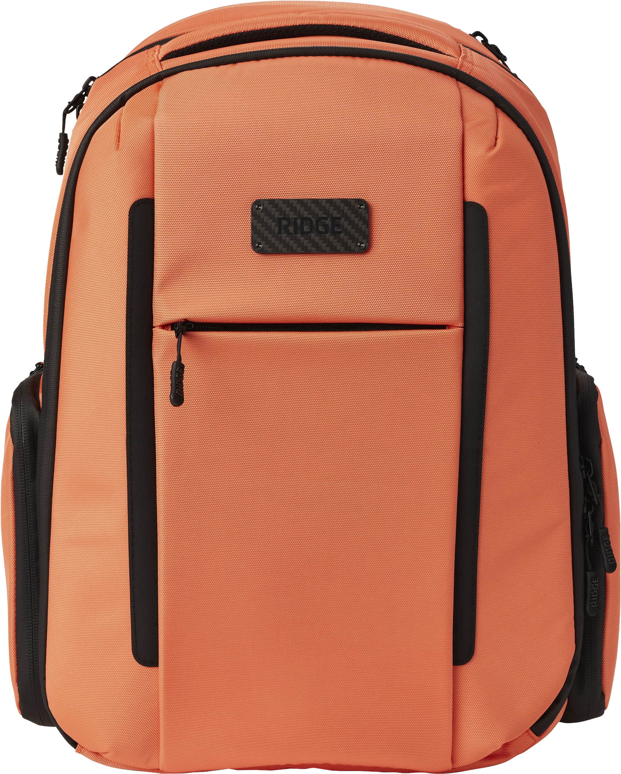 The Ridge Wallet - Commuter Backpack Basecamp - Orange - Front_Zoom