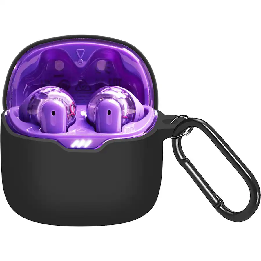 Almohadillas De Silicona Repuesto Para JBL Tune Flex - 4 Pares (XS/S/M/L), Color Morado