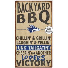 Jardine - Nebraska-Kearney Lopers 11'' x 20'' Indoor/Outdoor BBQ Sign - Brown