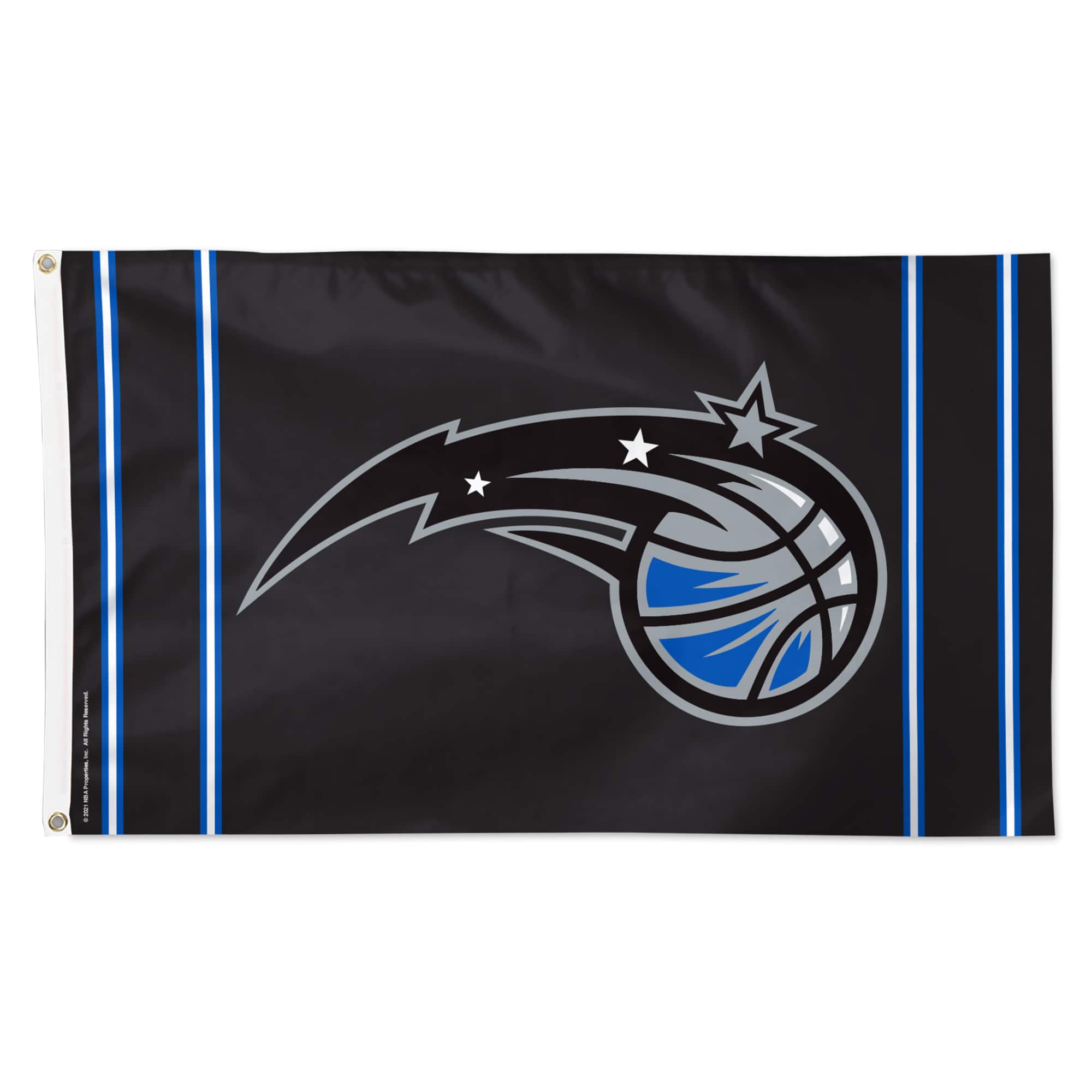 WinCraft - Orlando Magic 3' x 5' Vertical Stripe Deluxe Single-Sided Flag - Multicolor
