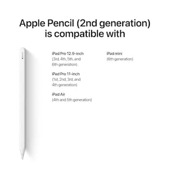 Apple Pencil (2nd Generation) White MXN43AM/A / MU8F2AM/A - Best Buy Apple Pencil (2nd Generation) White MXN43AM/A / MU8F2AM/A - Best Buy