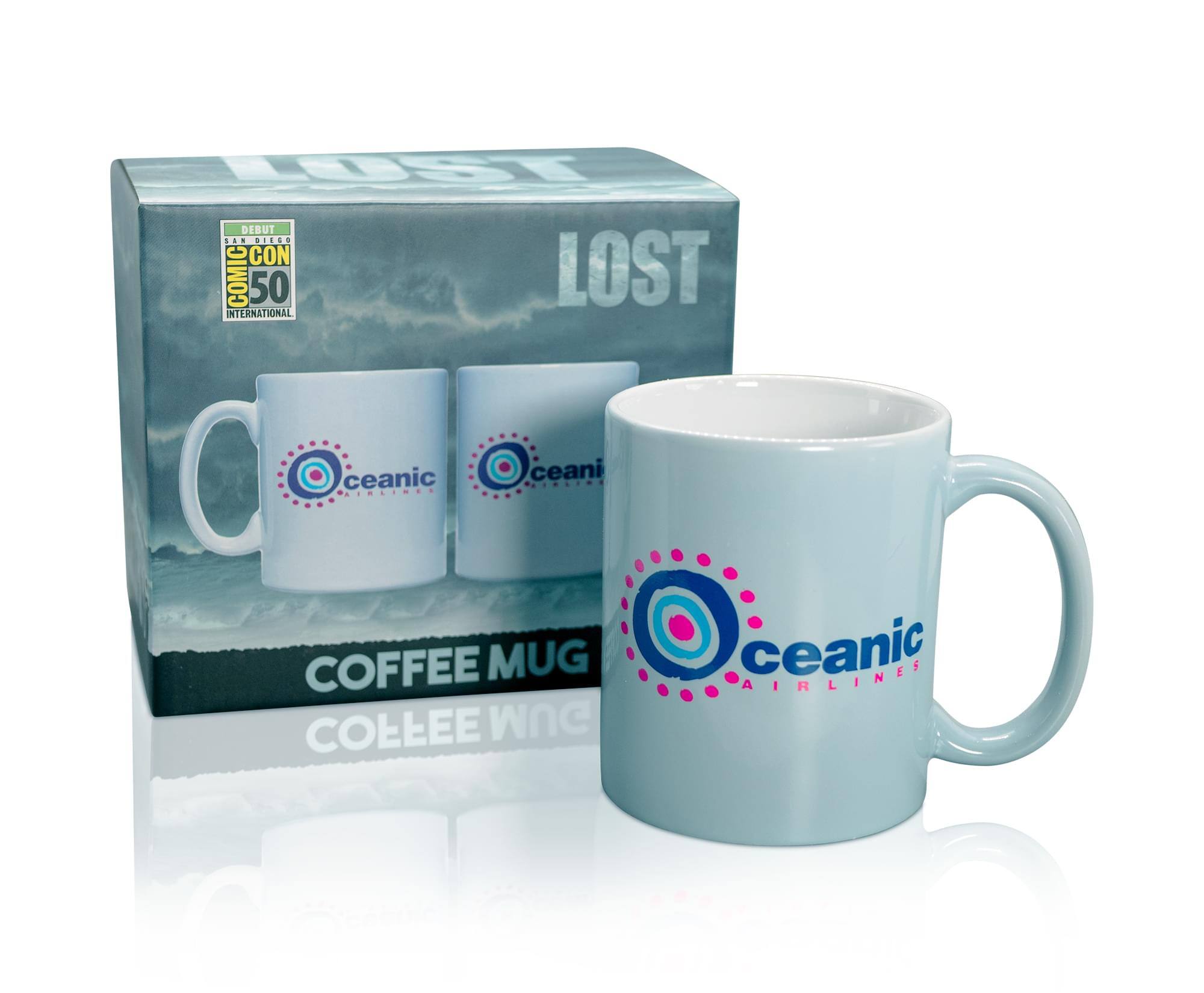 LOST  
DEBUT SAN DIEGO COMIC CON INTERNATIONAL 50  
COFFEE MUG  
Oceanic Airlines