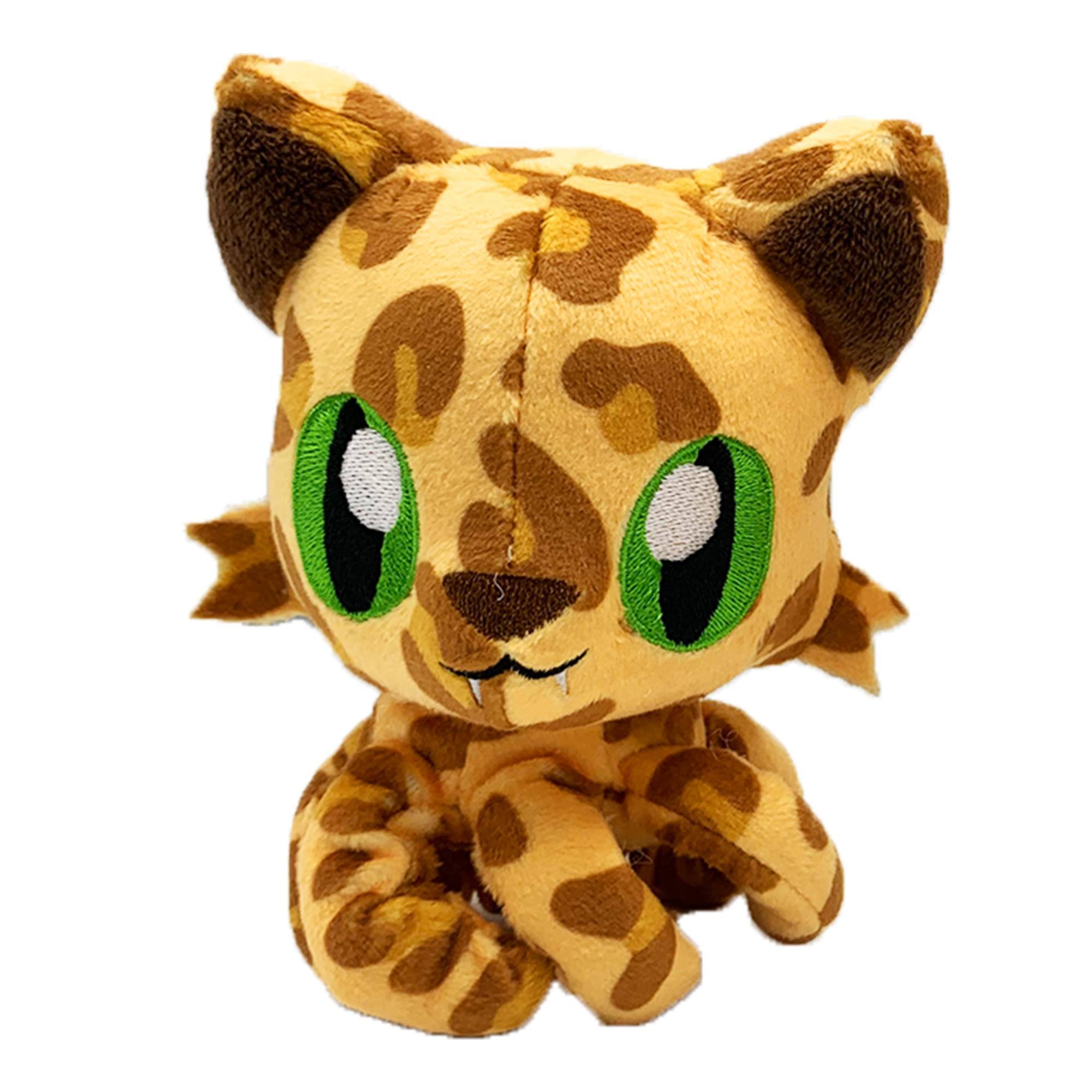 Alt View 1. Tentacle Kitty - Tentacle Kitty Campaign Critters Cat Little One Plush - Brown.