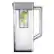 Alt View 18. Samsung - BESPOKE 23 cu. ft. 4-Door Flex Counter Depth Smart Refrigerator with Family Hub+ - Charcoal Glass Top.