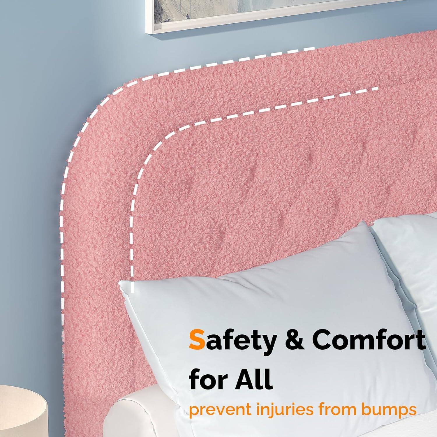 Safety & Comfort for All  
prevent injuries from bumps