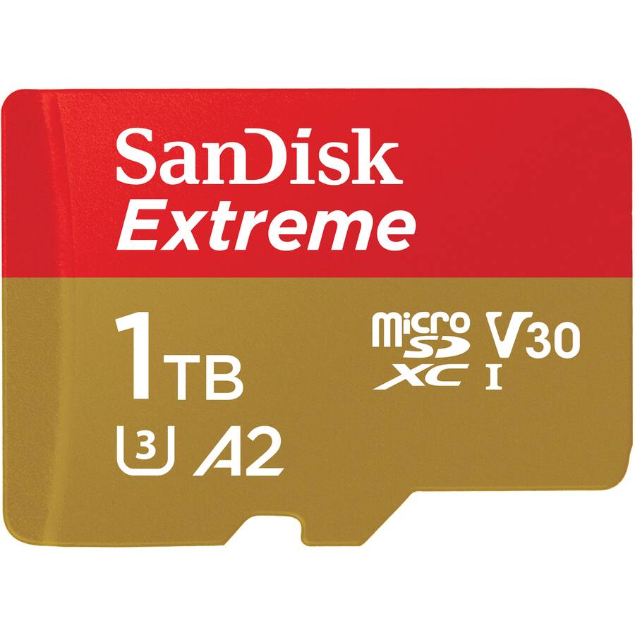 SanDisk Extreme  
1 TB  
microSDXC I  
V30  
A2