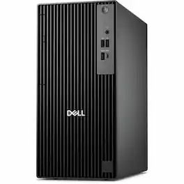 Dell - Pro Tower QCT1255 – Ryzen 5 8500G, 16GB RAM, 512GB SSD, Windows 11 Pro - Black