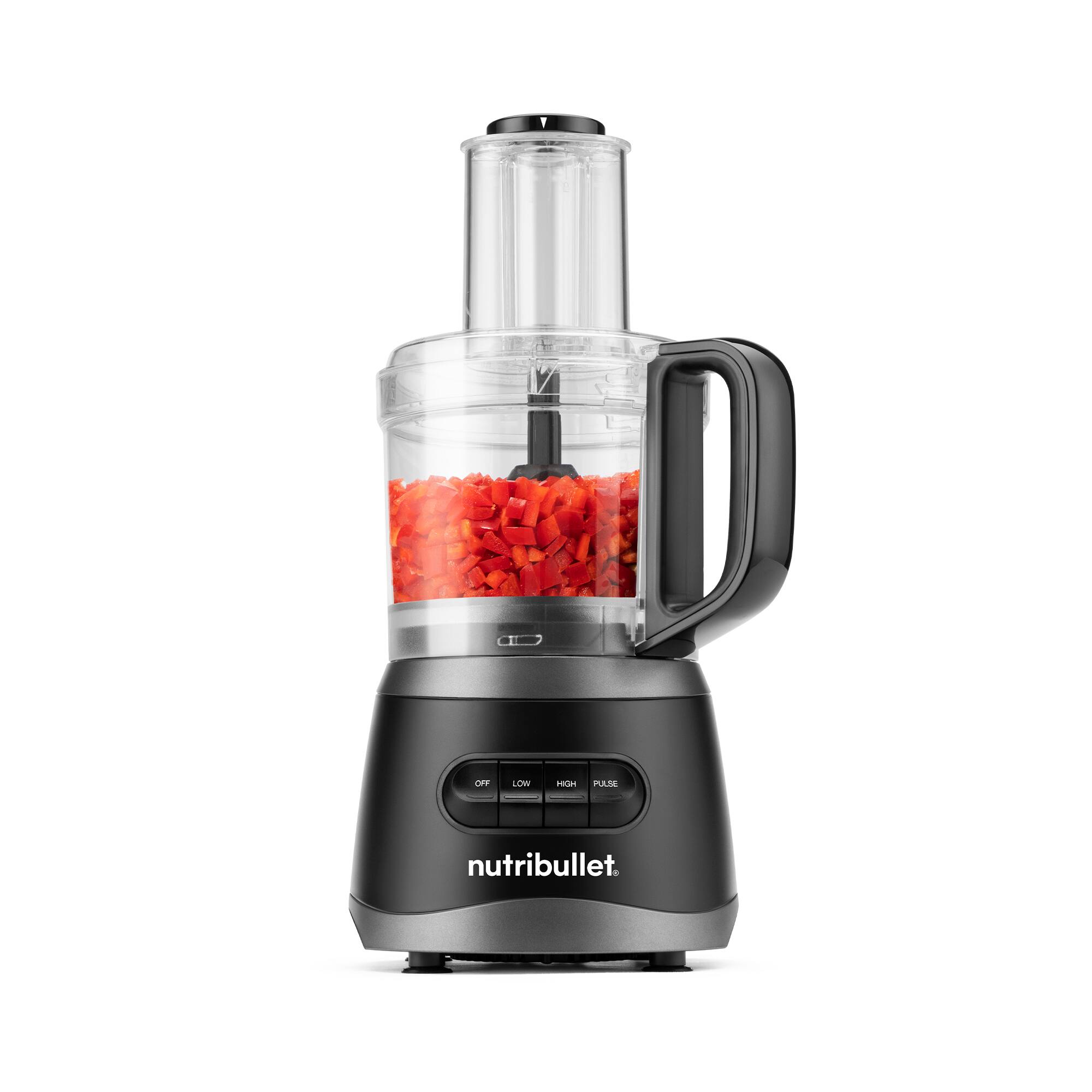 Best Buy nutribullet 7 Cup Food Processor with Built In Storage NBP50100 Black NBP50100