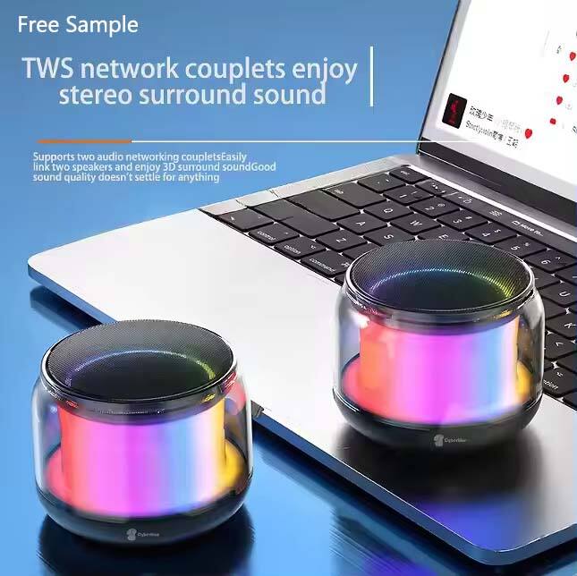 Free Sample  
TWS network couplets enjoy stereo surround sound  

Supports two audio networking couplets. Easily link two speakers and enjoy 3D surround sound. Good sound quality doesn't settle for anything.