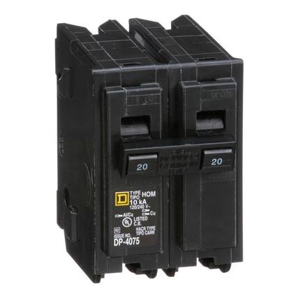 110M
00
COMMON 20 20 COMMON TRIP
TYPE HOM TIPO 10 kA 120/240 V- AVCu " Cu LISTED
.. 62 HACR TYPE TIPO CARR ISSUE NO. DP-4075