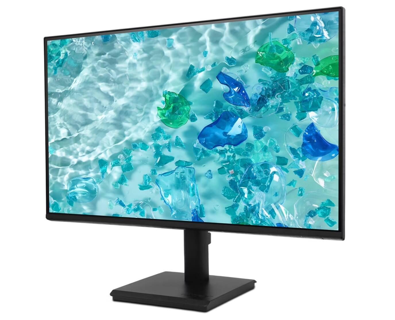 Left. Acer - Acer Vero V7 V277 Gbmipx 27" FHD IPS Monitor, Anti-Glare, VESA Mount (100mm), HDMI, VGA & DKZ Hub, Black (UM.HV7AA.G07) - Black.
