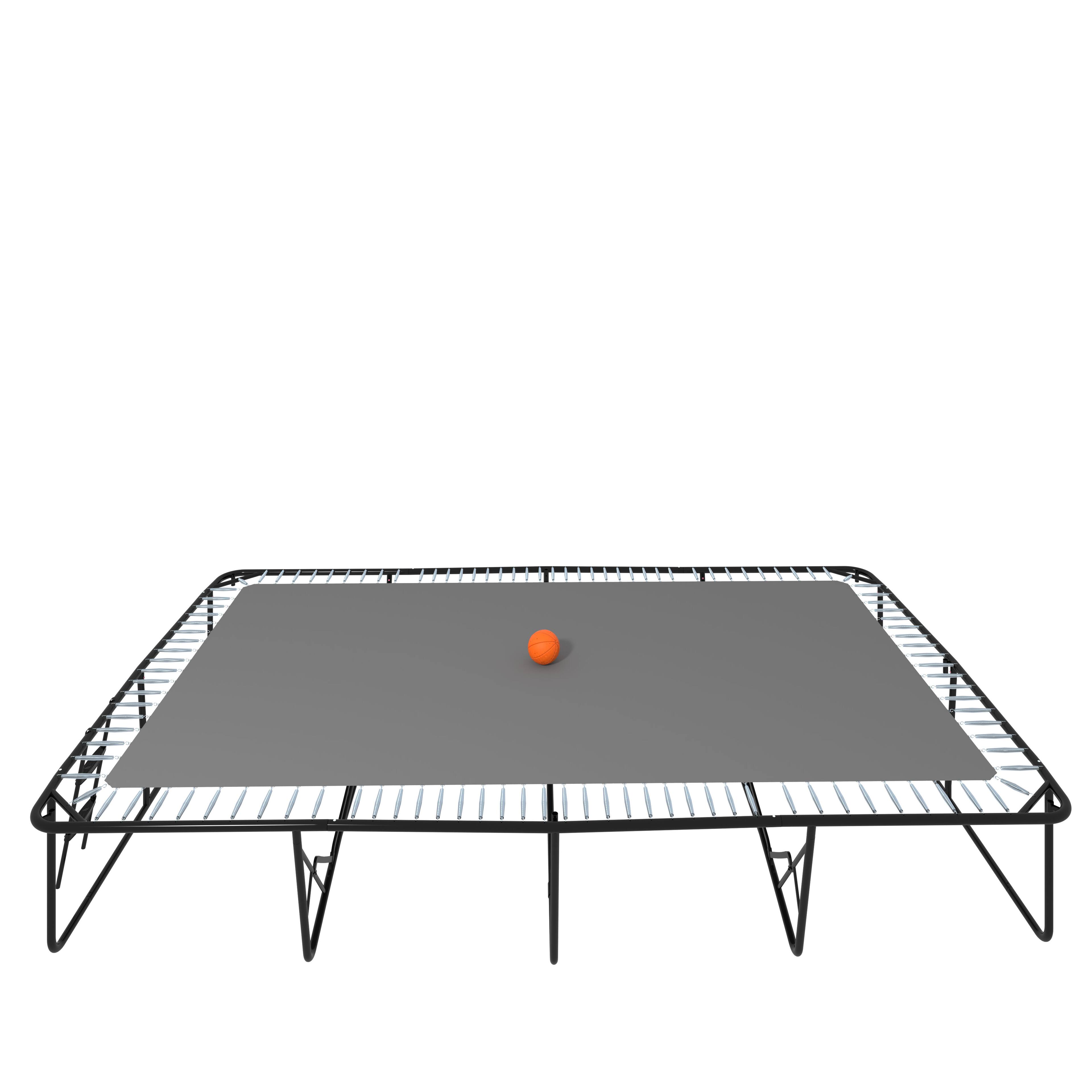 Back. LOVMOR - Lovmor 10 FT x 17 FT Trampoline with Basketball Hoop and Ladder Recreational Trampoline for Adults.