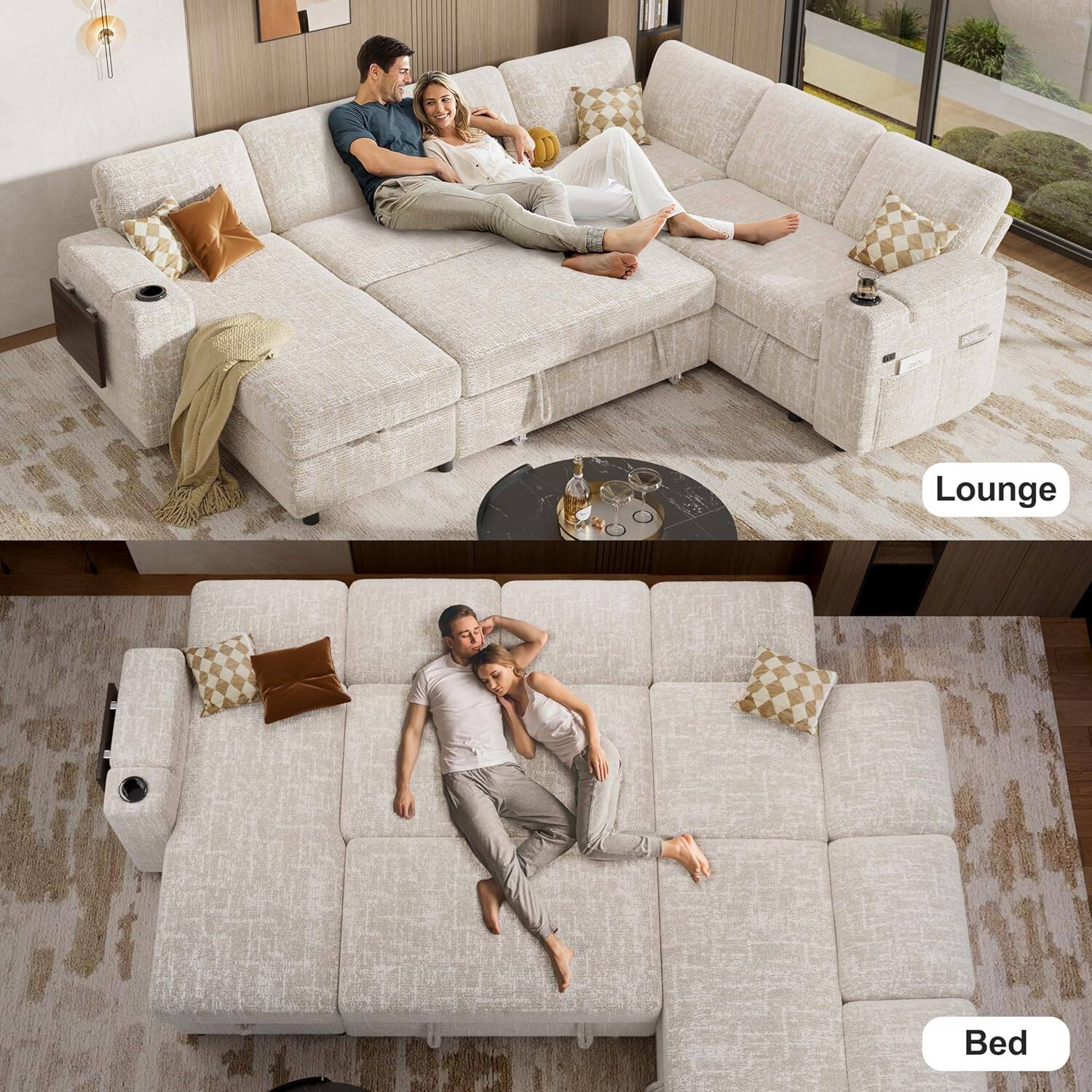 Lounge  
Bed