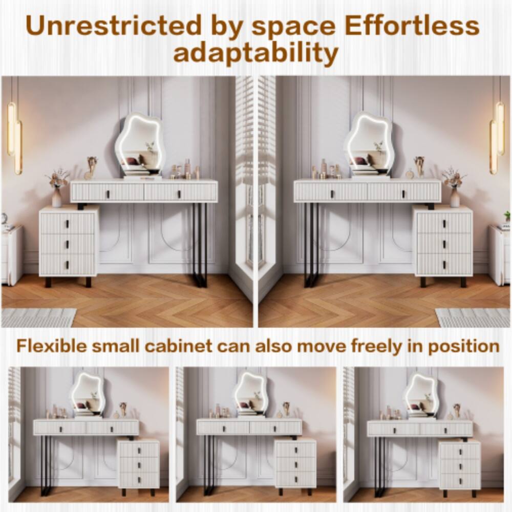 Unrestricted by space, Effortless adaptability

Flexible small cabinet can also move freely in position