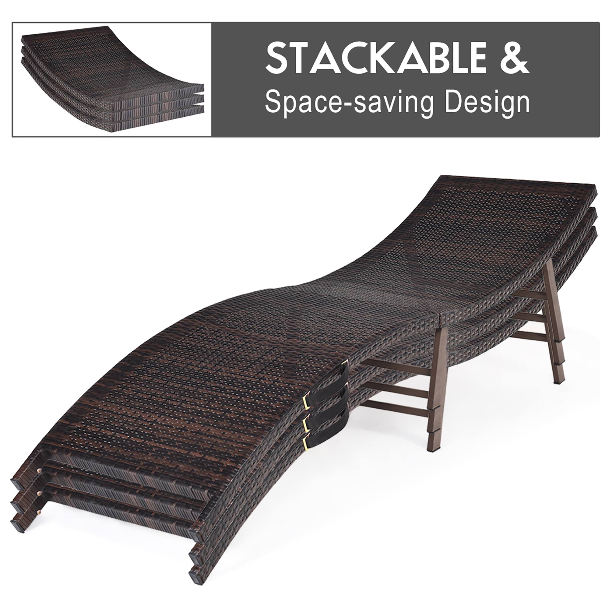 Stackable & Space-saving Design