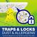 TRAPS & LOCKS
DUST & ALLERGENS*
*inanimate allergens from pet dander and dust mite matter