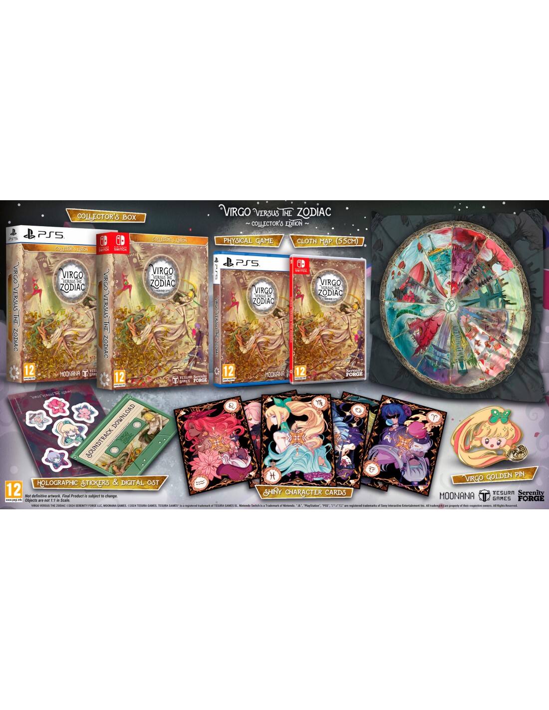 2% VIRGO ERSIAS IHI ZOTHAC COLLECTOR'S BOX PSS 1 iD C  VIRGO ZODIAC VKSU VIRGO VERGUS H ZODIAC 12 HOONANA 12 VIRGO VERSUS THE ZODIAC COLLECTOR'S EDITION Sogace UCA PHYSICAL GAME CLOTH MAP (55CM) PSS 6D RERN VIRGO i.1 ZODIAC VIRGO VIRGO ZODIAC AN H ZODIAC ERSAS 12 12 OA MODNANR FORGE PORLL DOWNLOAD SOUNDTRACK HOLOGRAPHIC & DIGITAL OST 12 - tat Fo a Product n . hanpe OcTs -. - 1 Staie - - - - - - - SHRY CHARACTER CARDS - - a Papiiator - - a. - - -ory T GOLDEN PN VIRCO TESURA Serenity MOONANA SAMCS FORGE - - - - - - -