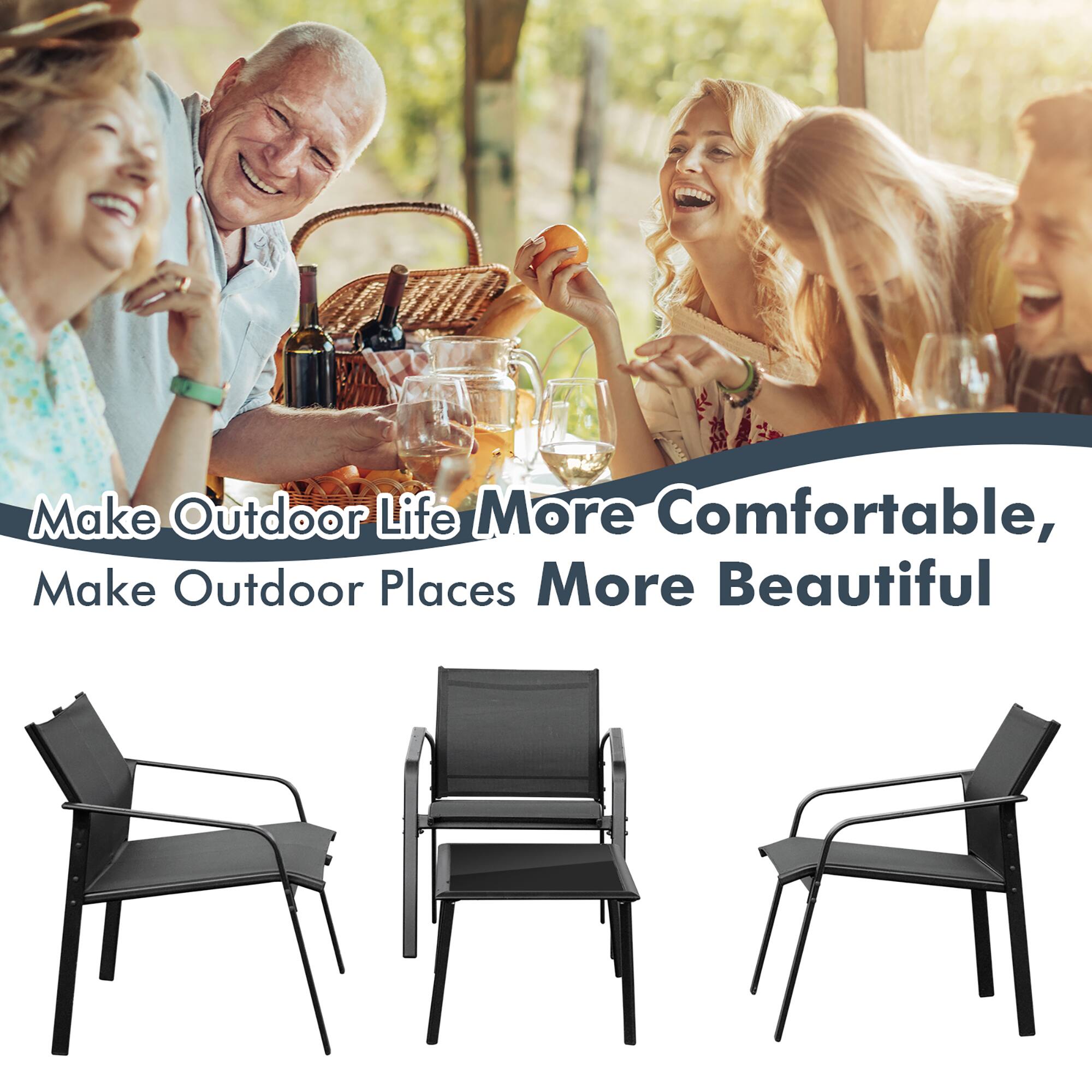 Make Outdoor Life More Comfortable,  
Make Outdoor Places More Beautiful